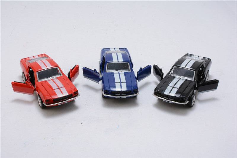 Mustang Door Pull Back Alloy Car Alloy Toy Car Model