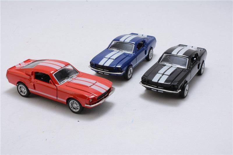 Mustang Door Pull Back Alloy Car Alloy Toy Car Model