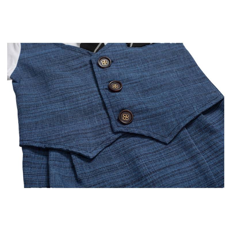 Estate New Baby Boy Tuta Ragazzi Gentleman Baby Abbigliamento per bambini