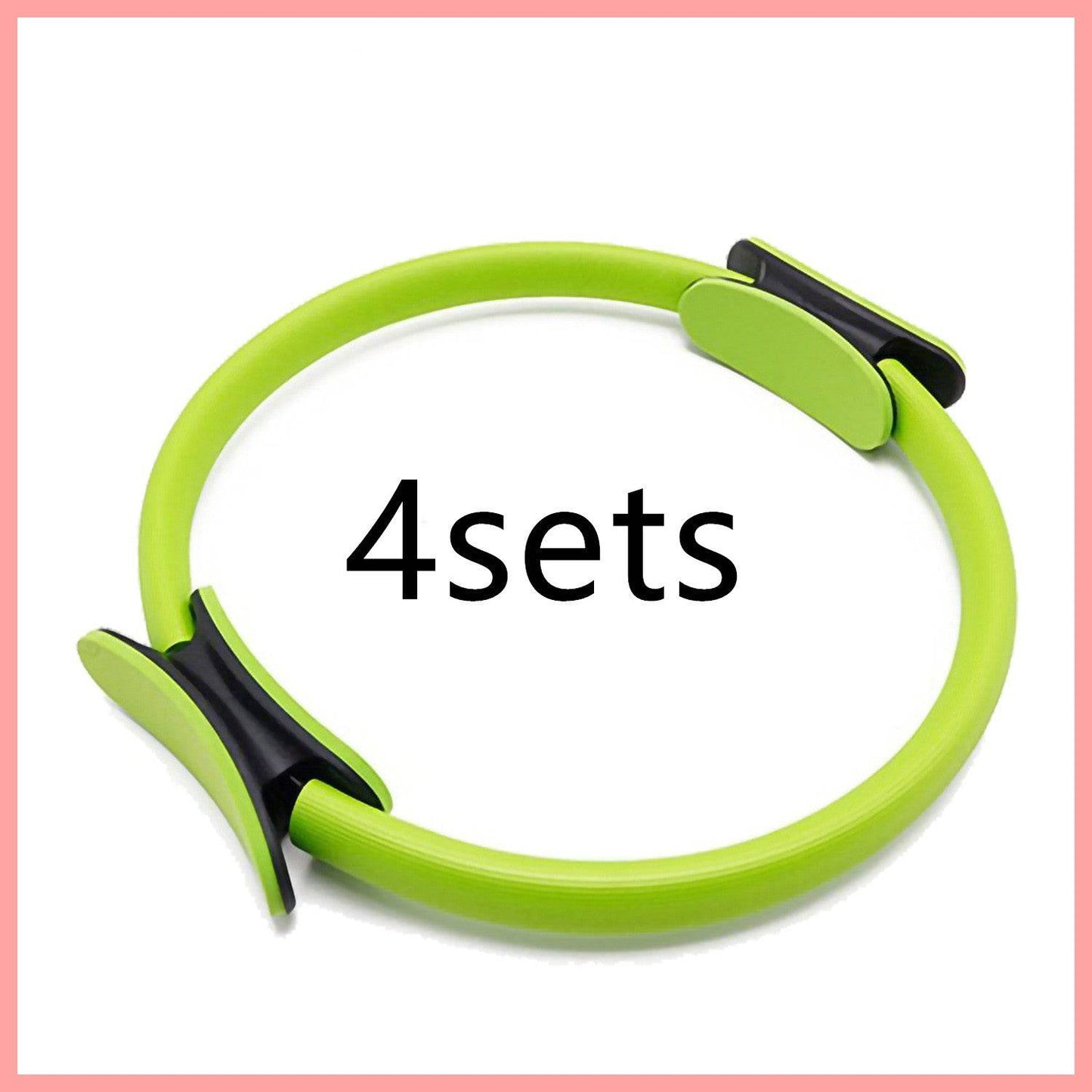 Yoga Fitness Pilates Ring Women Girls Circle Magic Dual Exercise Home Gym Workout Sports Lose Weight Body Resistance - YLORESHOP