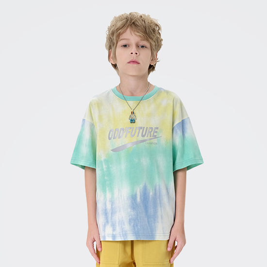 Trendy Brand Hip-Hop Loose T-Shirt In Big Kids - YLORESHOP