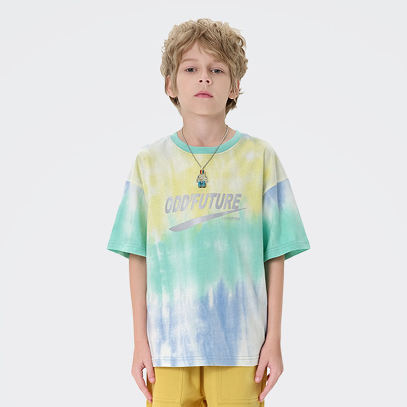 Trendy Brand Hip-Hop Loose T-Shirt In Big Kids - YLORESHOP