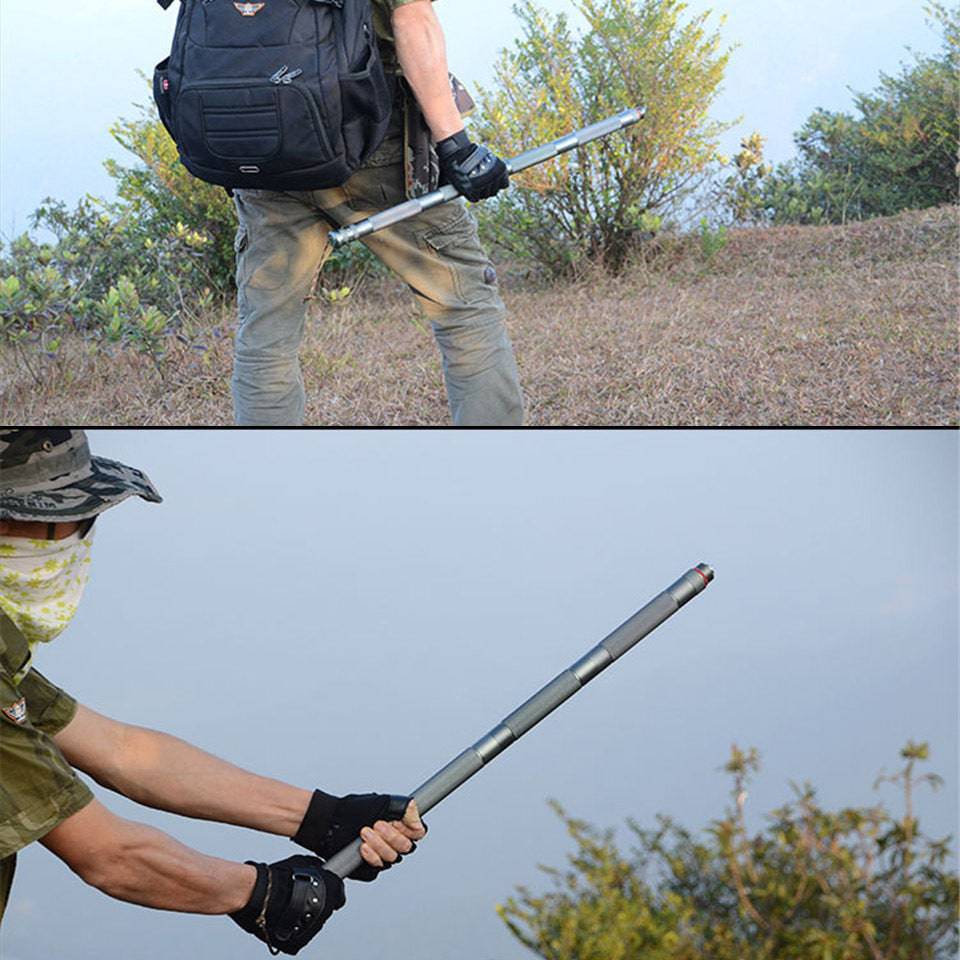 Outdoor Defense Tactical Stick Alpenstock Hiking Camping Equipment Multifunctional Walking Stick - YLORESHOP