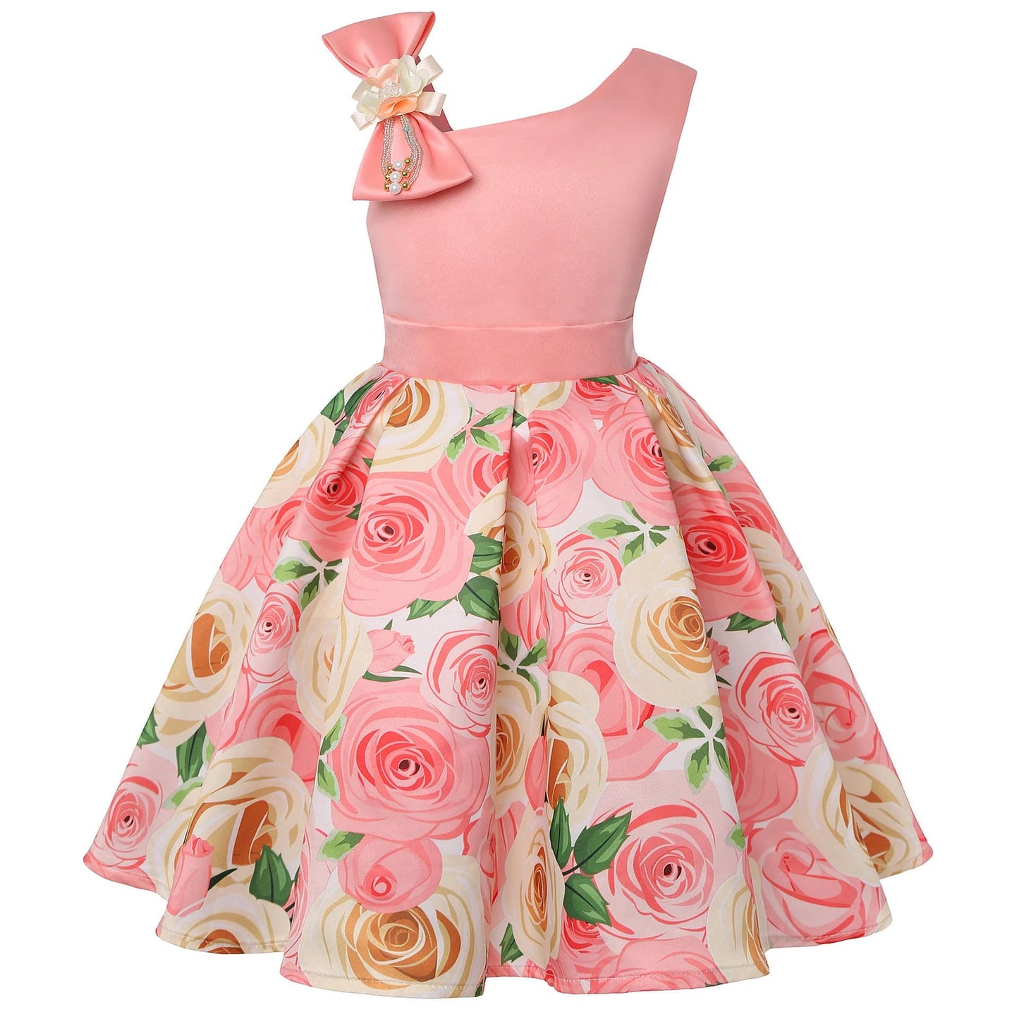 Girls' Dresses Girls' Princess Dresses Digital Print Children's Dresses - YLORESHOP