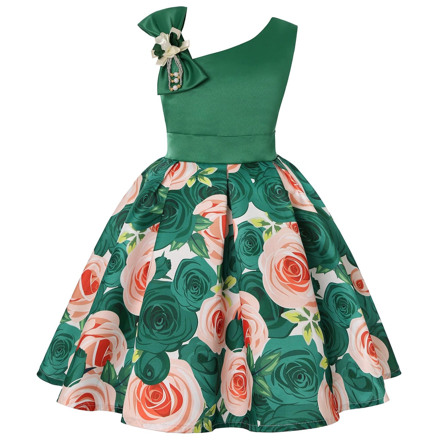 Girls' Dresses Girls' Princess Dresses Digital Print Children's Dresses - YLORESHOP