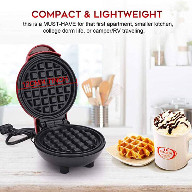 Mini macchina per waffle elettrica