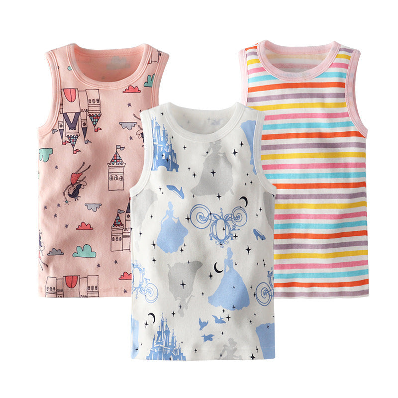 Cartoon Baby Boy Primer Vest - YLORESHOP