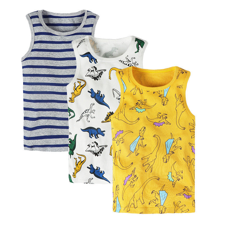 Cartoon Baby Boy Primer Vest - YLORESHOP