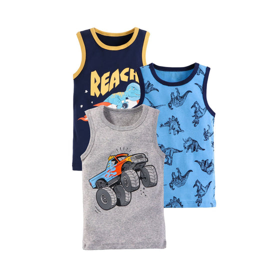 Cartoon Baby Boy Primer Vest - YLORESHOP