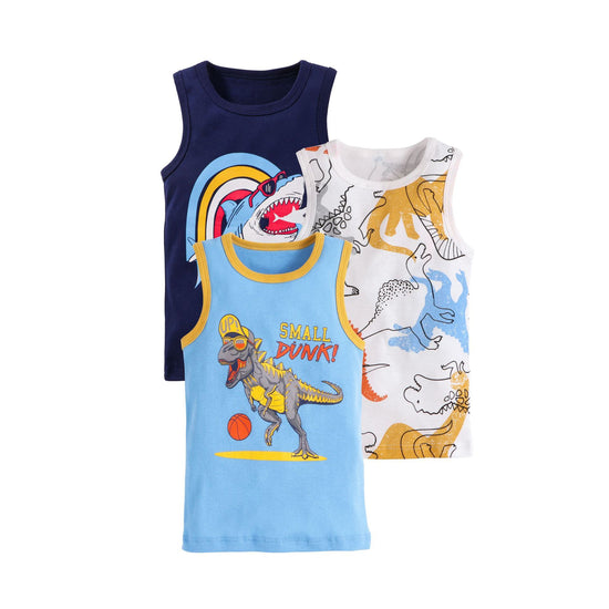 Cartoon Baby Boy Primer Vest - YLORESHOP