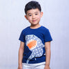 CUHK Boys' Cartoon Printed Children's T-shirt Trendy Children's Short-sleeved T-shirt - YLORESHOP