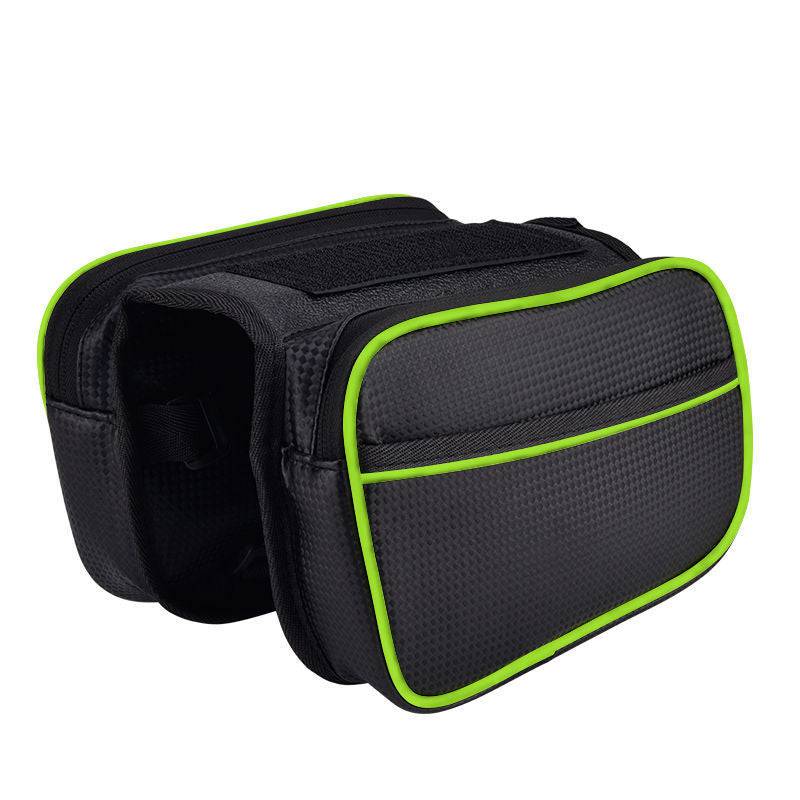 Saddle Bicycle Tube Bag Mountain Bike Self Bag Front Beam Bag Riding Equipment Car Accessories Bag Mobile Phone Bag - YLORESHOP