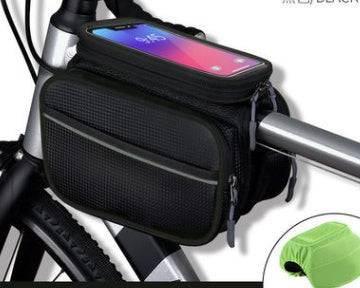 Saddle Bicycle Tube Bag Mountain Bike Self Bag Front Beam Bag Riding Equipment Car Accessories Bag Mobile Phone Bag - YLORESHOP