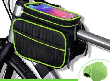 Saddle Bicycle Tube Bag Mountain Bike Self Bag Front Beam Bag Riding Equipment Car Accessories Bag Mobile Phone Bag - YLORESHOP