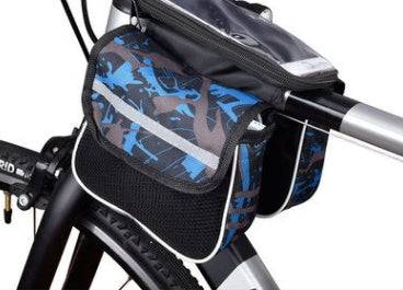 Saddle Bicycle Tube Bag Mountain Bike Self Bag Front Beam Bag Riding Equipment Car Accessories Bag Mobile Phone Bag - YLORESHOP