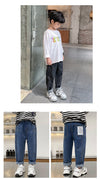 Boys' Jeans Spring And Autumn Trousers Spring New Children's Clothing, Big Children's Pants, Boys Korean Style - YLORESHOP