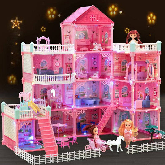 Play House Doll Set Simulation Villa Toy