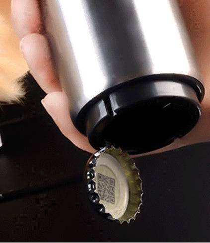 Creative Stainless Steel Beer Bottle Opener Web Celebrity Bar Press Opener Bottle Opener Automatic Summer Party - YLORESHOP