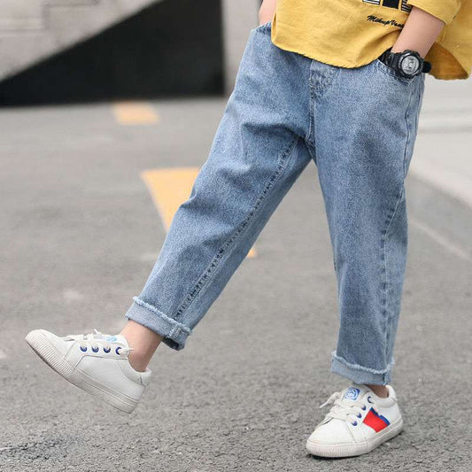 Children's Wear Boys Denim Pants Trend New Spring Fashion - YLORESHOP