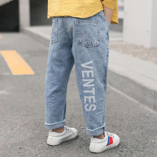 Children's Wear Boys Denim Pants Trend New Spring Fashion - YLORESHOP