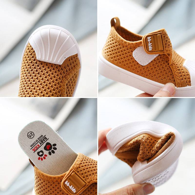 Girls Boys Casual Shoes Spring Infant Toddler Shoes Comfortable Non-slip Soft Bottom Children Sneakers Baby Kids Shoes - YLORESHOP