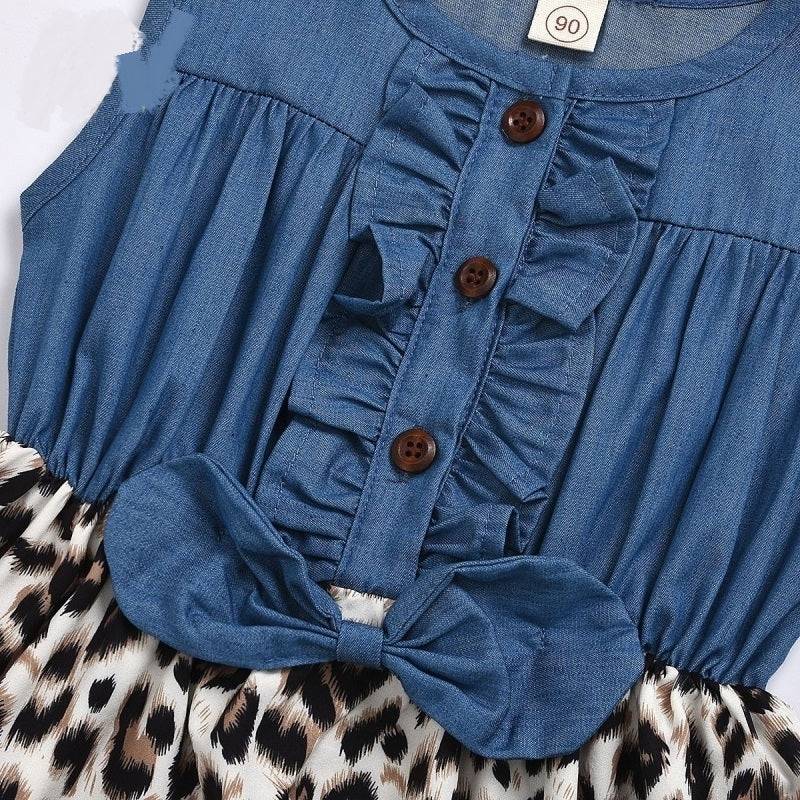 Per i bambini Vestiti per ragazze in cotone per ragazze Vestono vestiti per bambini