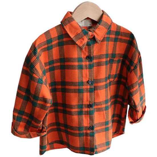 Children's Plaid Shirts In Baby Shirts For Men And Women - YLORESHOP