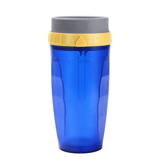 No Cover Twist Cup Travel Portable Cup Double Insulation Tumbler Straw Sippy Water Bottles Portable For Children Adults - YLORESHOP