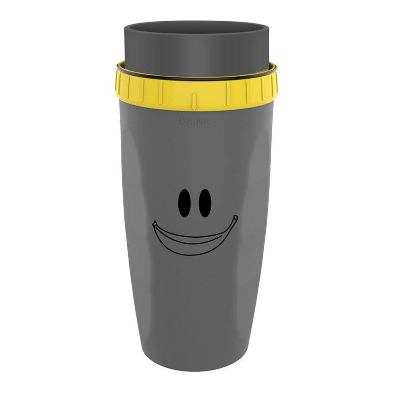 No Cover Twist Cup Travel Portable Cup Double Insulation Tumbler Straw Sippy Water Bottles Portable For Children Adults - YLORESHOP