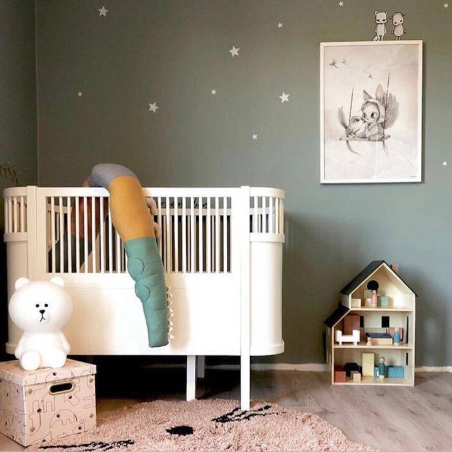 Biancheria da letto per bambini Cartone animato Culla Paraurti Cuscino Culla per neonati Letto per bambini Recinzione Decorazione per bambini Accessori per la camera