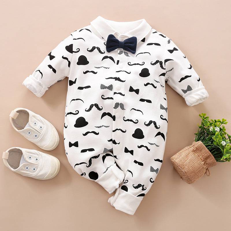 Gentleman's Baby Clothes, Long-sleeved Baby Clothes, Gentleman's Romper - YLORESHOP