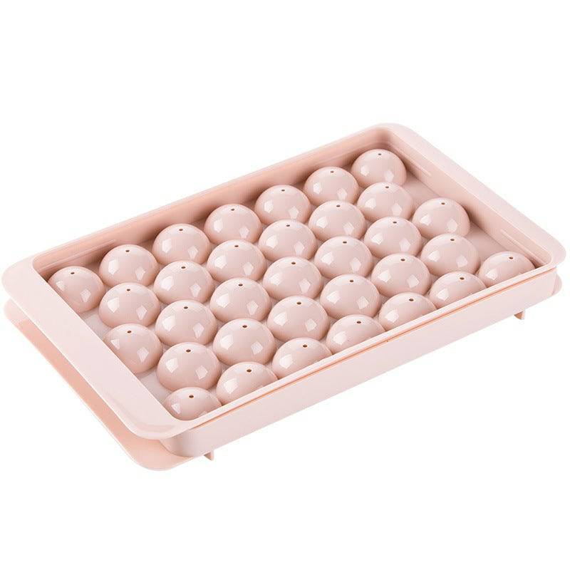 Ice Tray 3D Round Ice Molds Home Bar Party Use Round Ball Ice Cube Makers Kitchen DIY Ice Cream Moulds - YLORESHOP