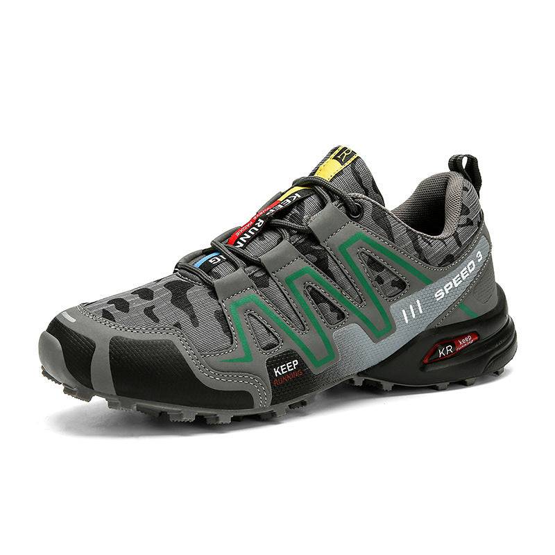 Men Hiking Shoes Climbing Male Sports Shoes Work Safety Toe Tactical Non-Slip Durable Trekking Sneakers Mens Footwear - YLORESHOP