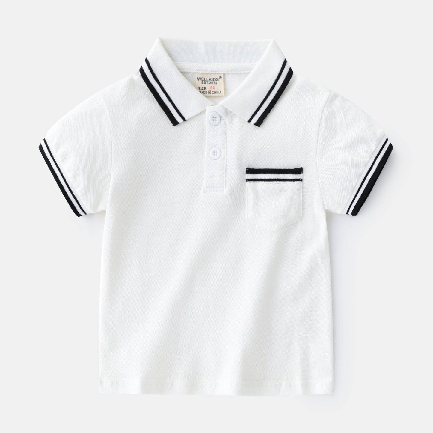 T-shirt polo estiva da bambino