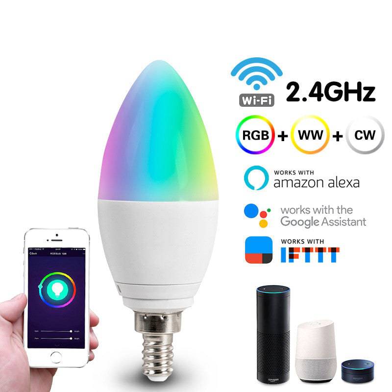 Luce di candela LED intelligente WIFI