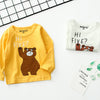 Cartoon children's long sleeve t-shirt bottoming shirt - YLORESHOP