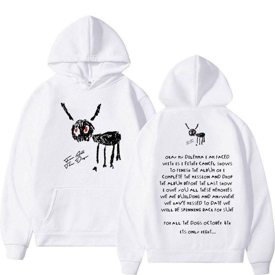 Rapper Drake For All The Dogs Letter Hoodie - YLORESHOP