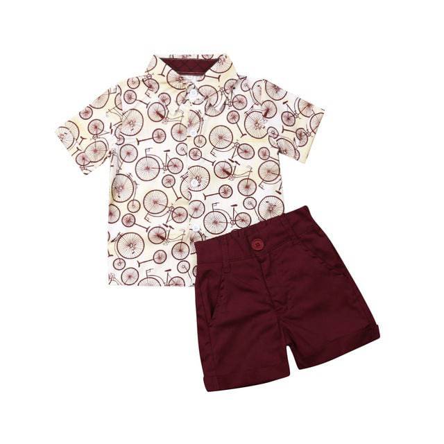 Summer boy T-shirt Shorts Kids Sets - YLORESHOP