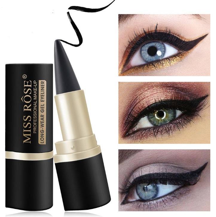 Waterproof Black Eyeliner Liquid Eye Liner Pen Pencil Gel Beauty Makeup Cosmetic Eyelashes Waterproof Eye Liner Makeup Tool - YLORESHOP