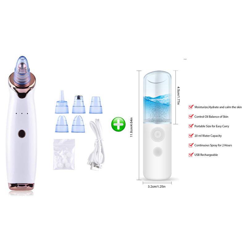 Blackhead Instrument Electric Suction Facial Washing Instrument Beauty Acne Cleaning Blackhead Suction Instrument - YLORESHOP