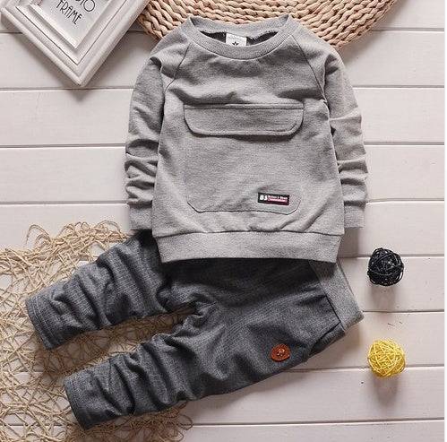 toddler baby clothes children suit 0-3 years old suit + pants children's sportswear boys girls children's clothing brand - YLORESHOP