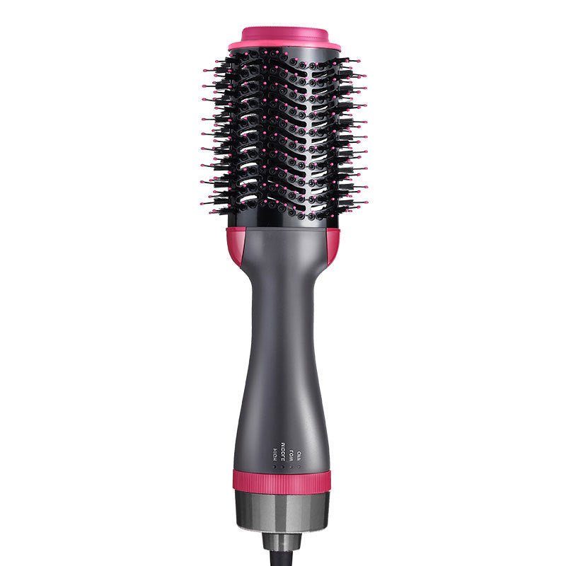 One-Step Electric Hair Dryer Comb Multifunctional Comb Straightener Hair Curling - YLORESHOP