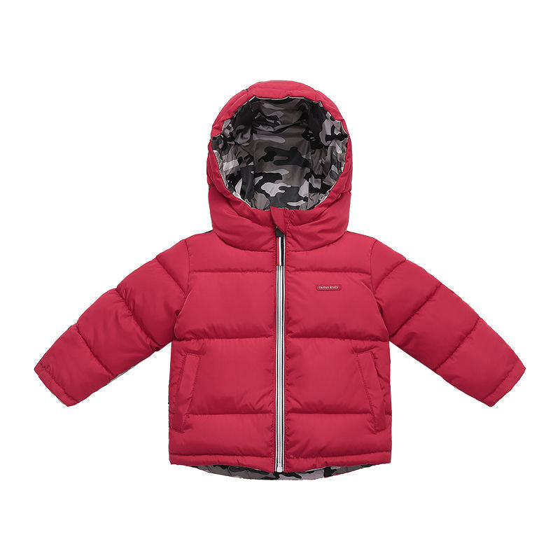 Double-sided padded winter jackets for children - YLORESHOP