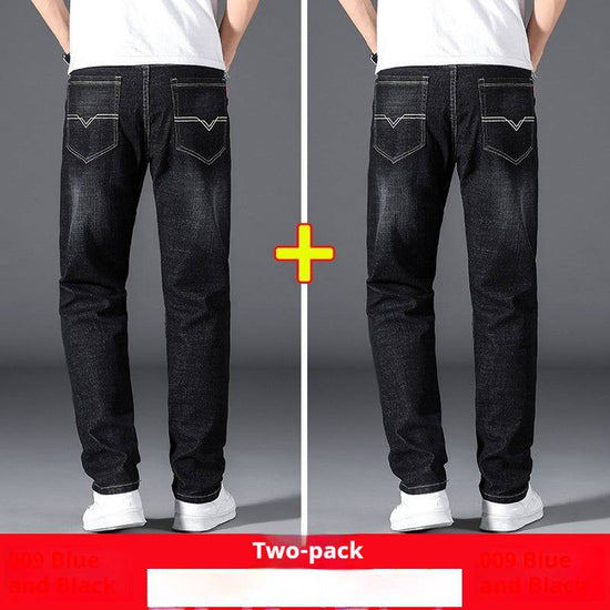Summer Thin Jeans Men's Loose Straight - YLORESHOP