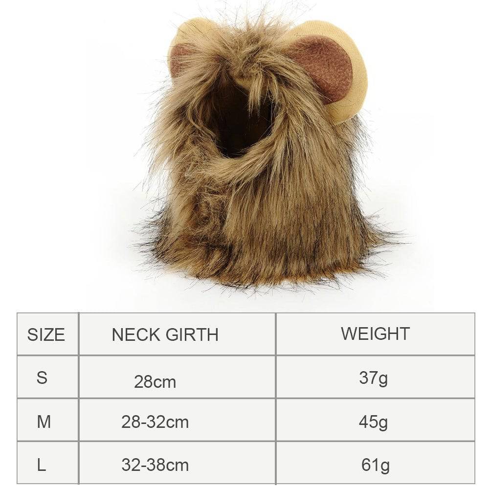 Cat lion headgear pet - YLORESHOP