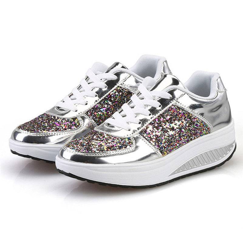 Sequin women's sneakers - YLORESHOP