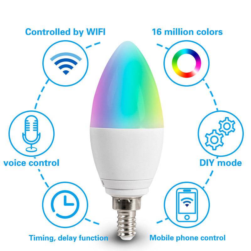 Luce di candela LED intelligente WIFI