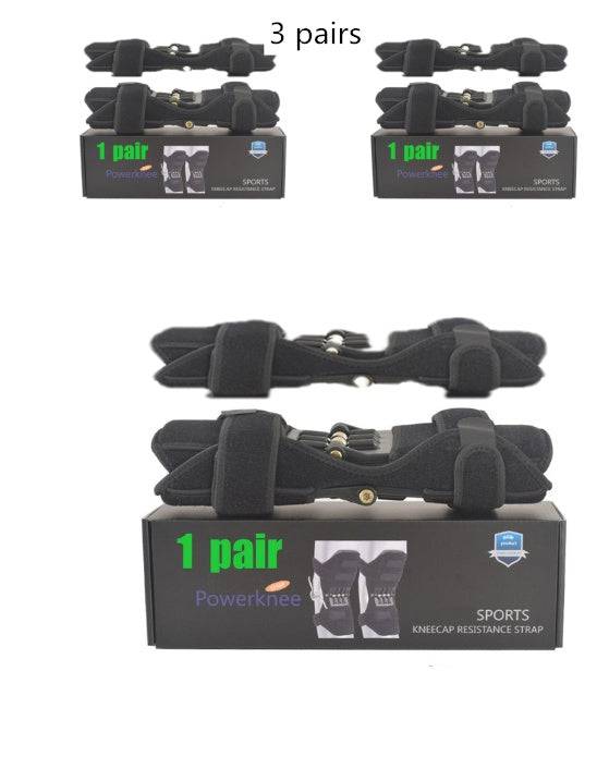 High Quality Knee Brace Patella Booster Spring Knee Brace Support For Mountaineering Squat Sports Knee Booster - YLORESHOP