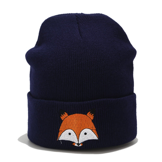 Embroidered wool cap - YLORESHOP