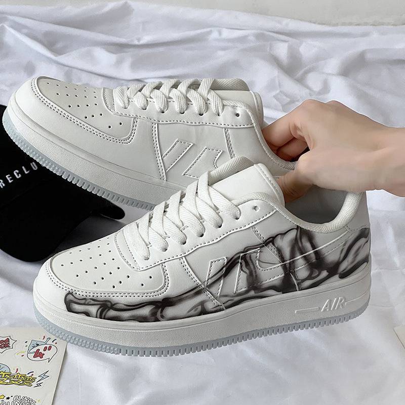 Graffiti Niche Sneakers Breathable Trendy Student Casual Sneakers - YLORESHOP